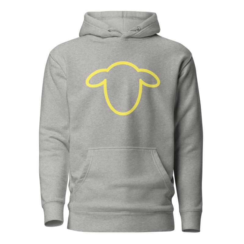 Sheep Min - Grey Unisex Hoodie
